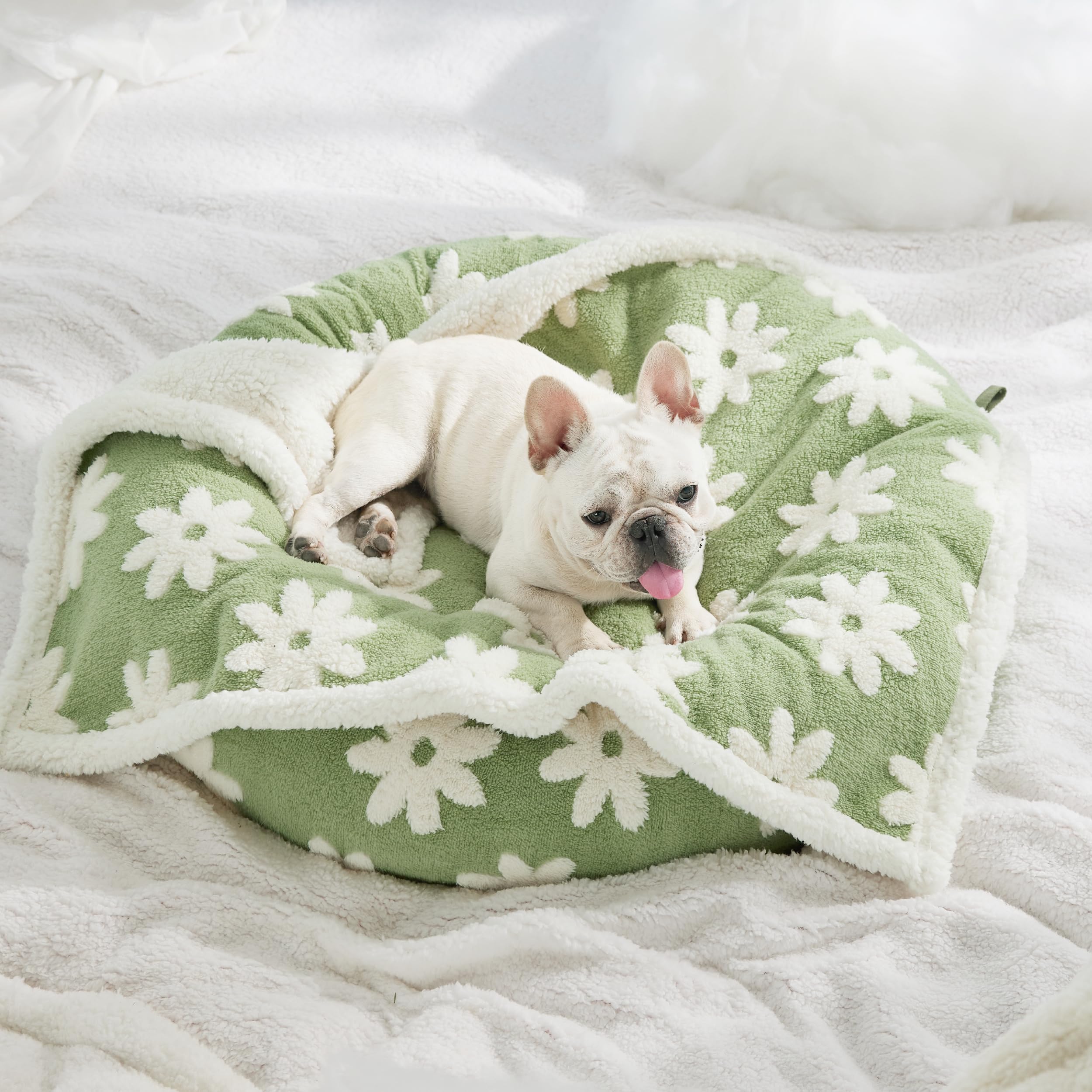 Le SURE portable, lightweight blanket easy to carry for travel.
