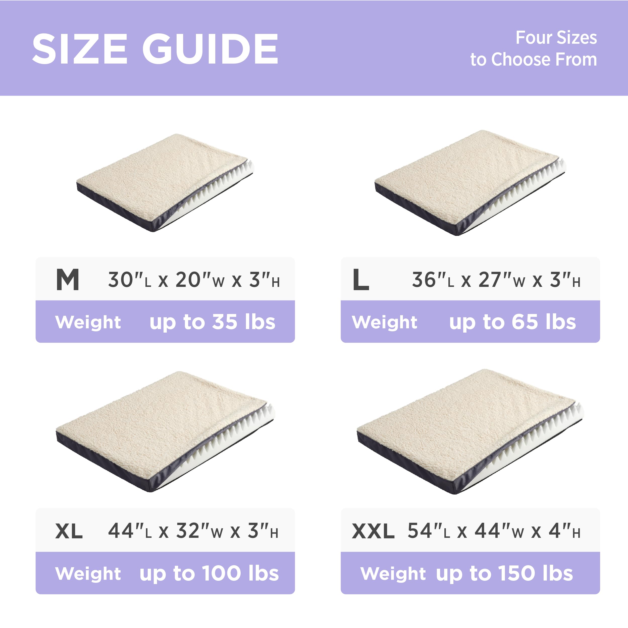 LE SURE XXL grey cover blends with any dog bed decor
