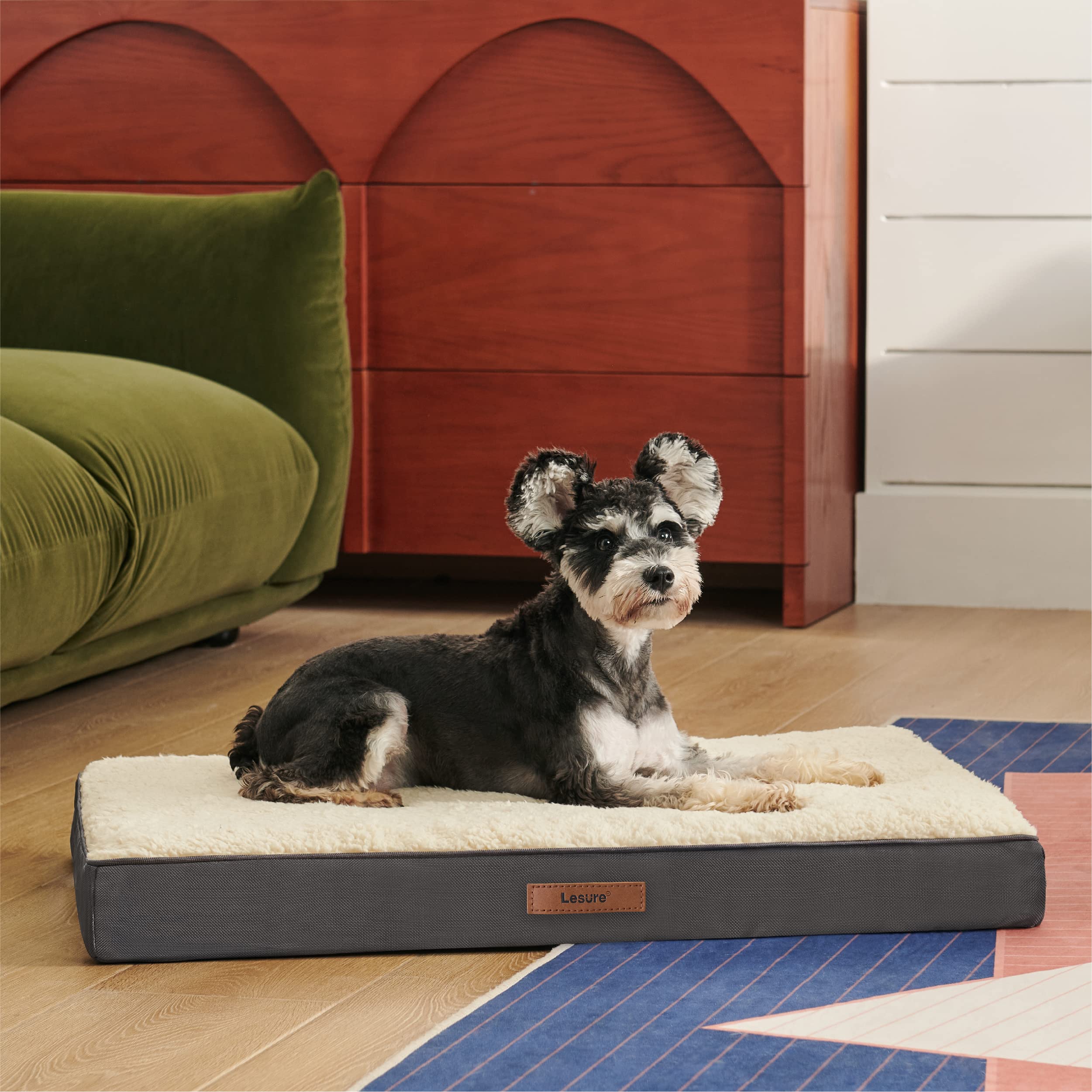 LE SURE XXL two-sided design: sherpa warmth and cool fabric