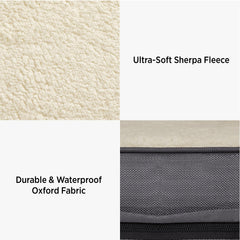 LE SURE XXL zipper close-up, easy access for foam replacement