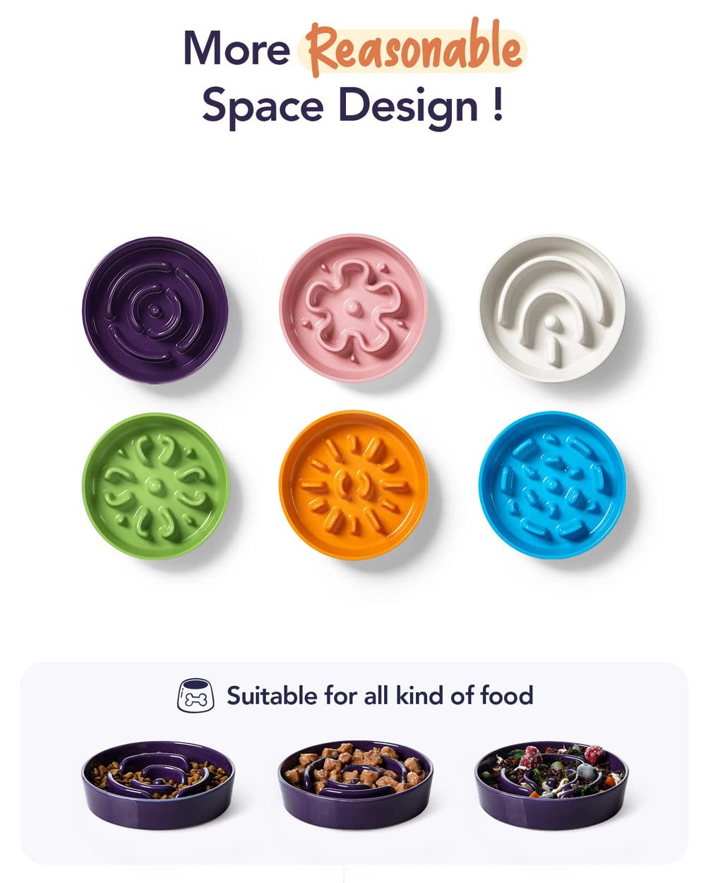 LE TAUCI easy-clean ceramic bowl, reliable daily use.