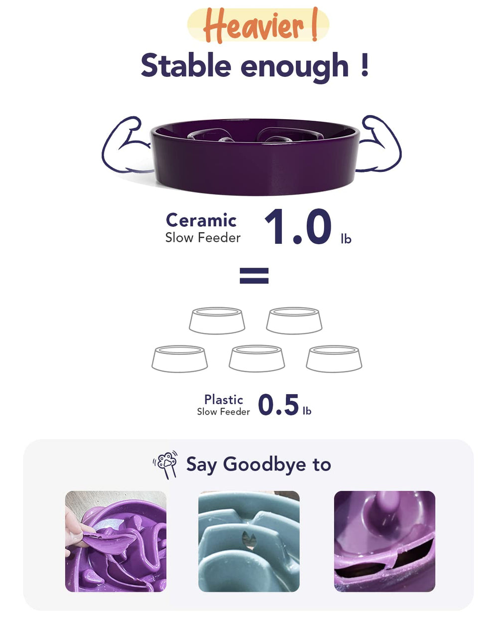 LE TAUCI microwave-safe ceramic bowl, convenient meal warming.