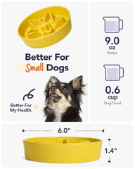 LE TAUCI ceramic bowl star yellow, side detail showing durable glaze and stability