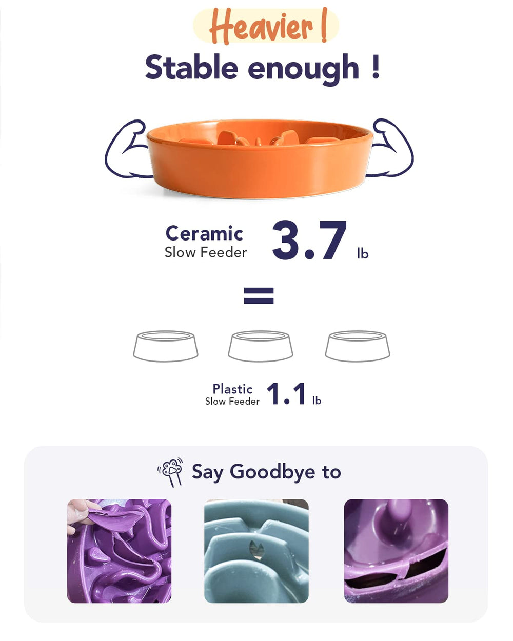 LE TAUCI dishwasher-safe ceramic bowl for convenient cleaning after meals.