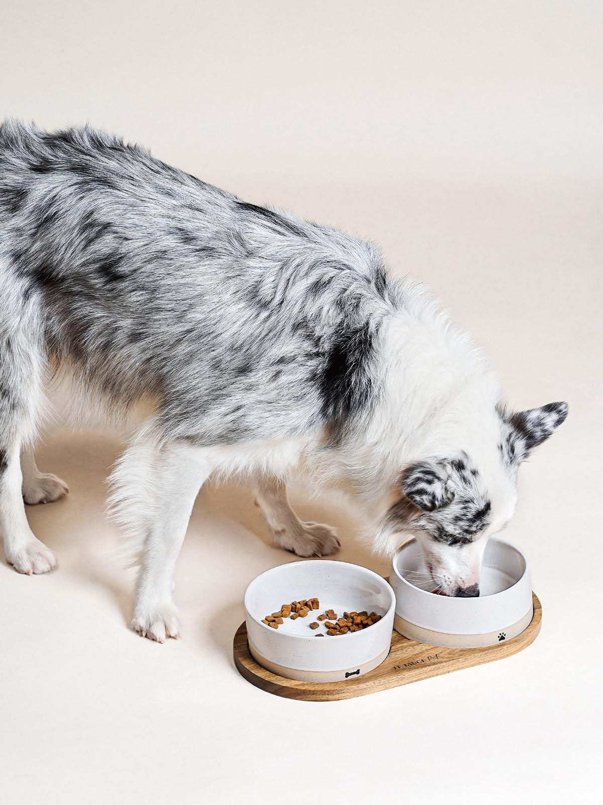 LE TAUCI PET acacia wood tray hand-wash to preserve finish