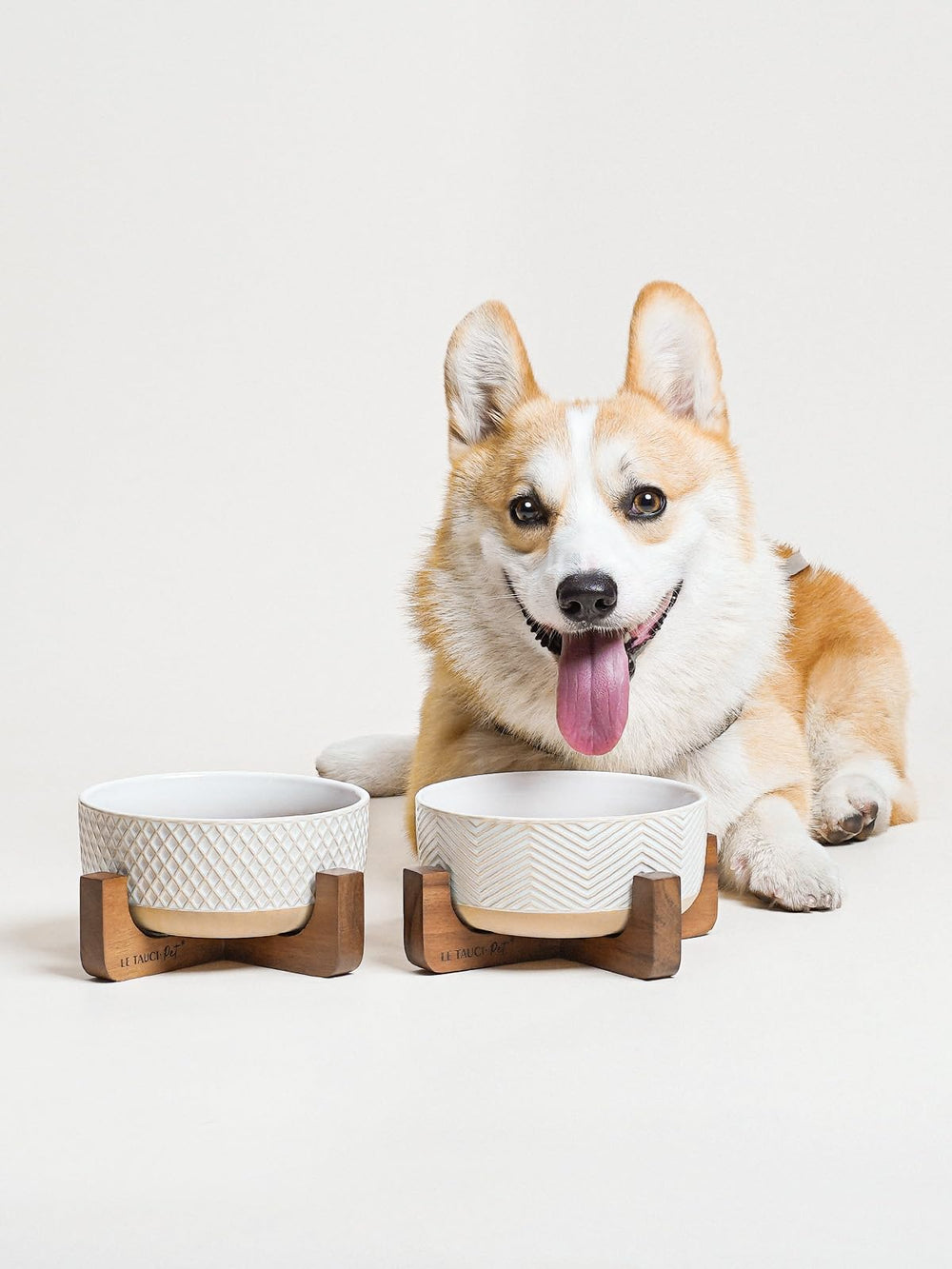 LE TAUCI PET dishwasher-safe ceramic for quick cleanup.