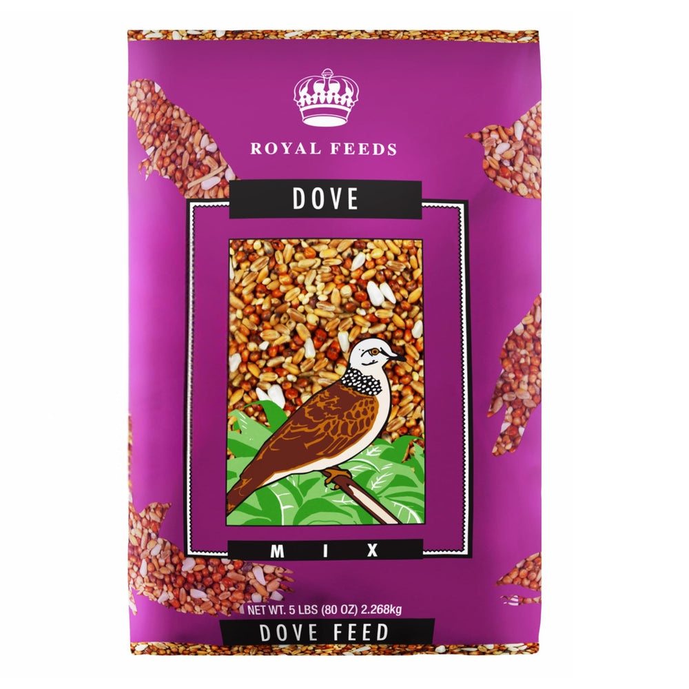 LEACH GRAIN & MILLING CO. Dove Mix 5lb bag—easy outdoor feeding for doves.