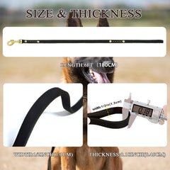 Leadfar soft-handle leash close-up emphasizing comfortable grip during use
