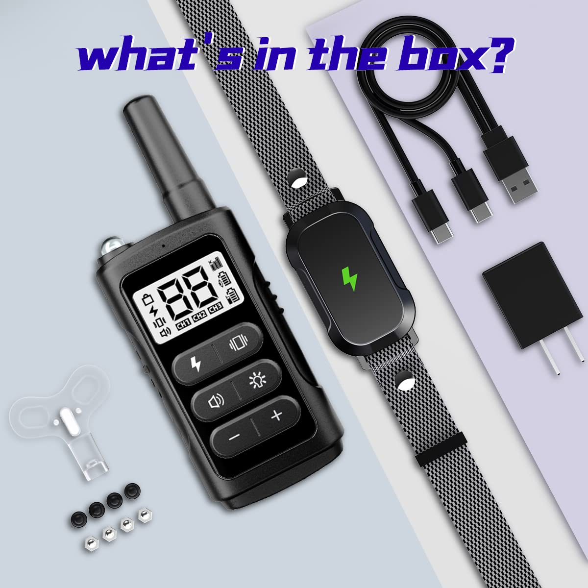 LeadGo security keypad lock prevents accidental presses.