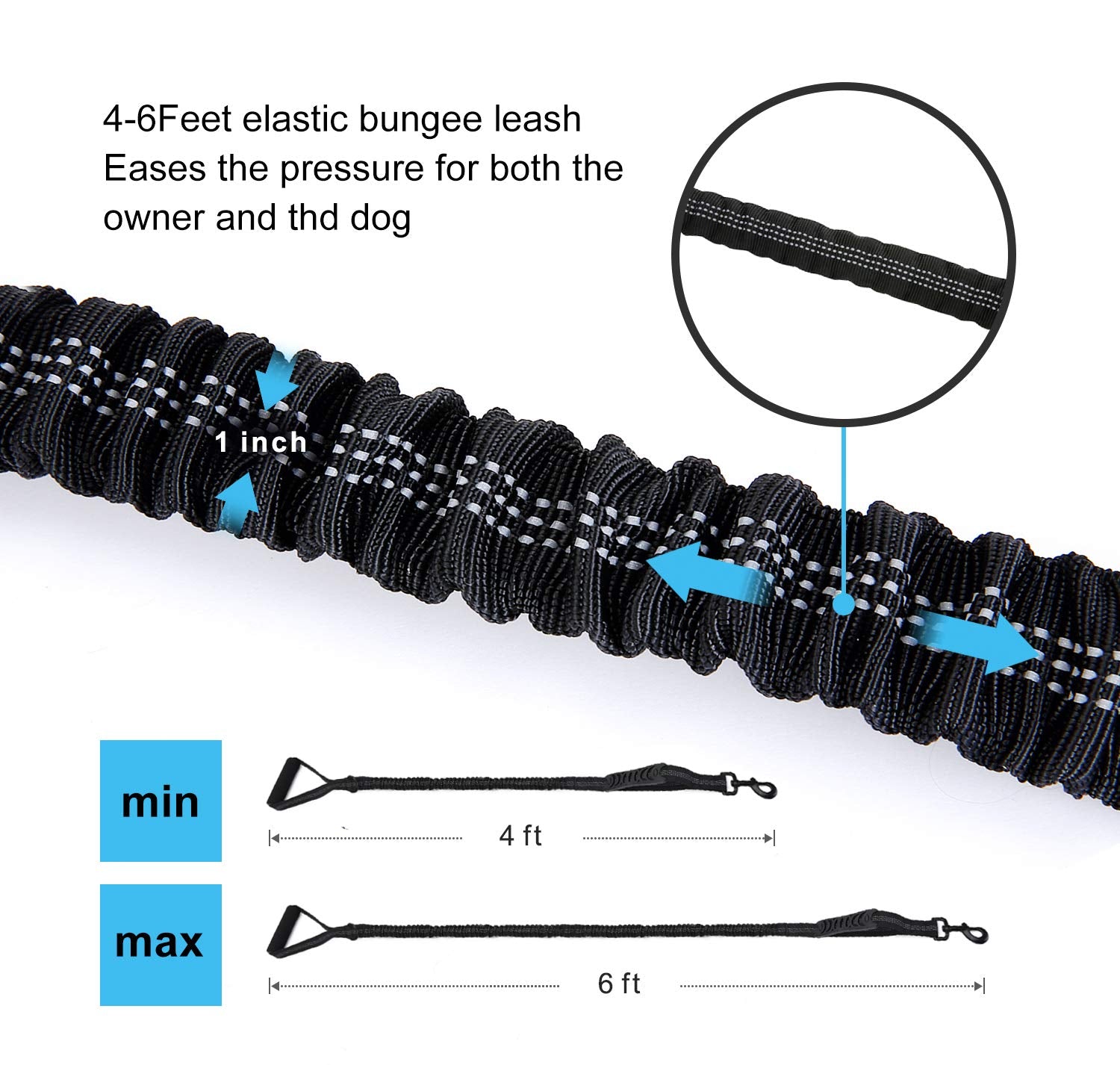 LEADSOM medium-dog friendly leash design for versatile use.