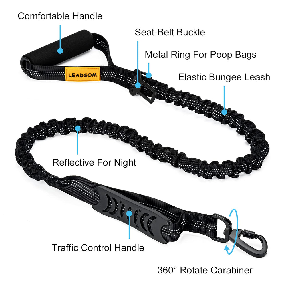 LEADSOM traffic handle in use for close control during night walks.