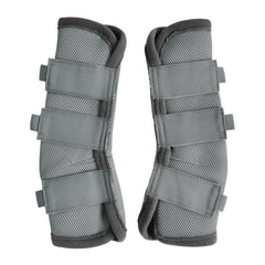 LEAFOREST Horse Fly Boots on front right leg with secure fit.
