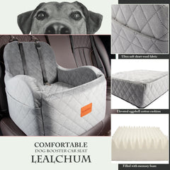 Detachable, washable cover keeps the seat fresh between trips.