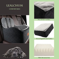 Lealchum memory foam egg bottom provides stable support