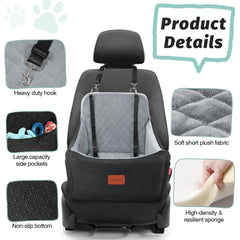 Lealchum memory foam car seat provides supportive comfort on the go