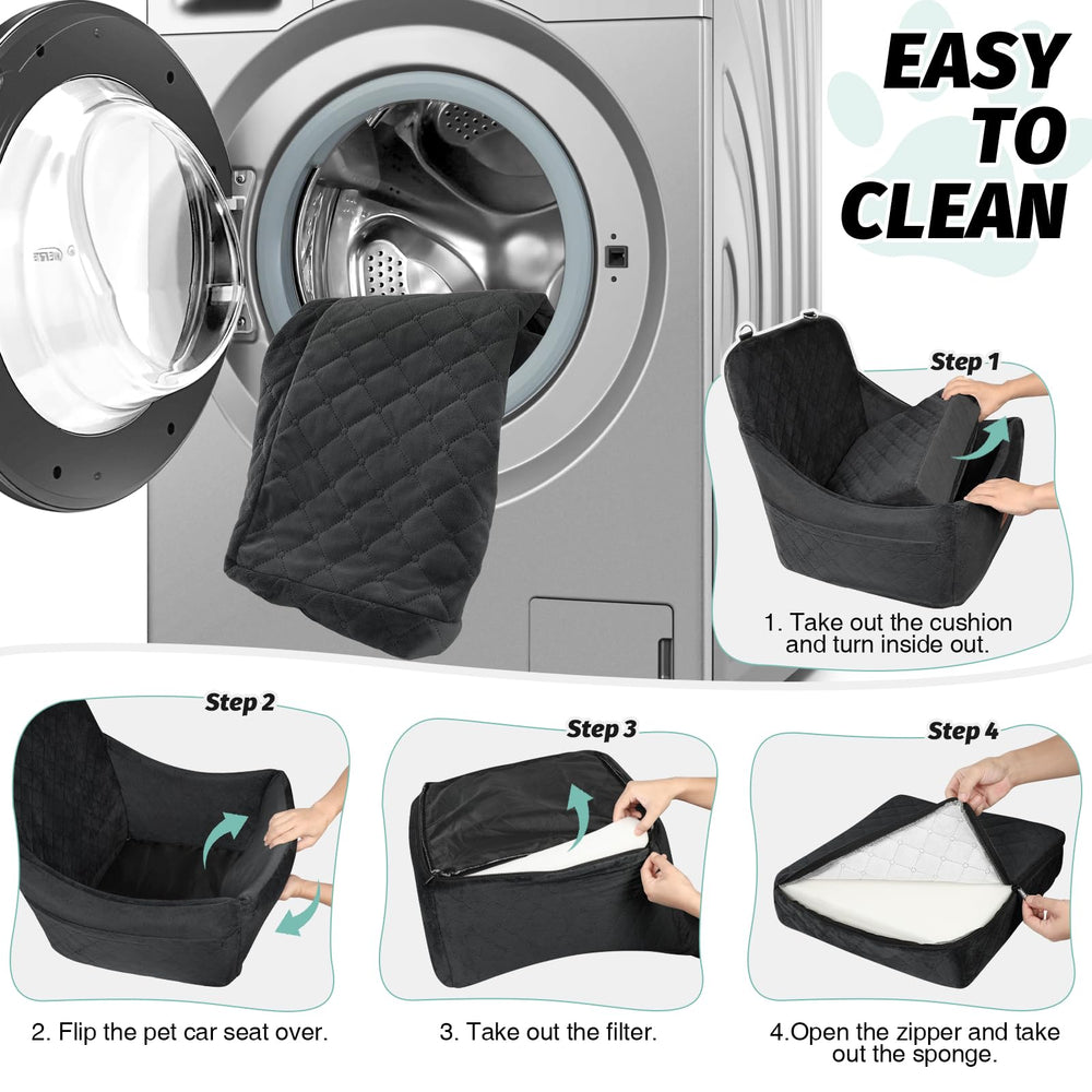 Lealchum anti-slip base secures the seat during drives