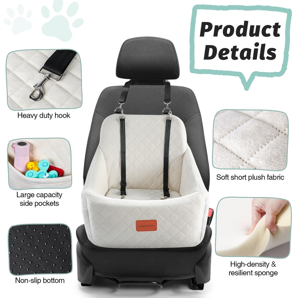 Lealchum memory foam liner provides soft support on bumpy roads