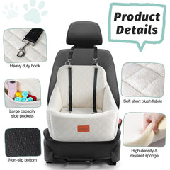 Lealchum memory foam liner provides soft support on bumpy roads