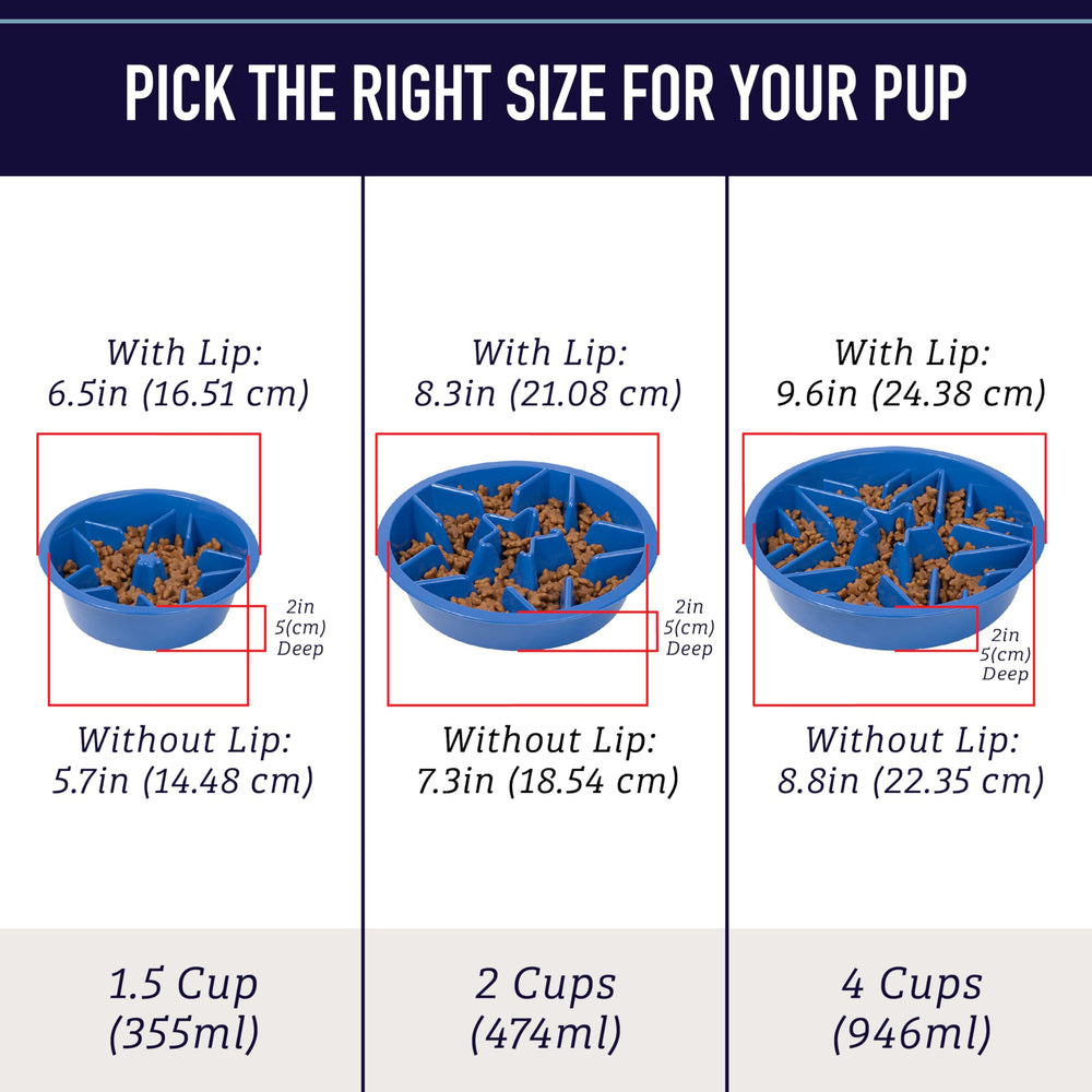 Leash Boss elevated-feeder compatible bowl fits standard stands.