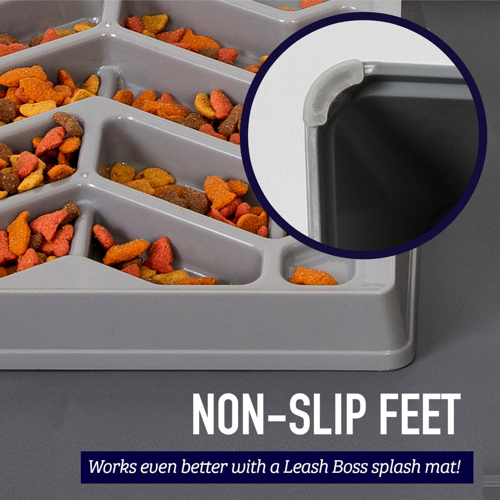 Leash Boss food-safe plastic resists wear for long use.