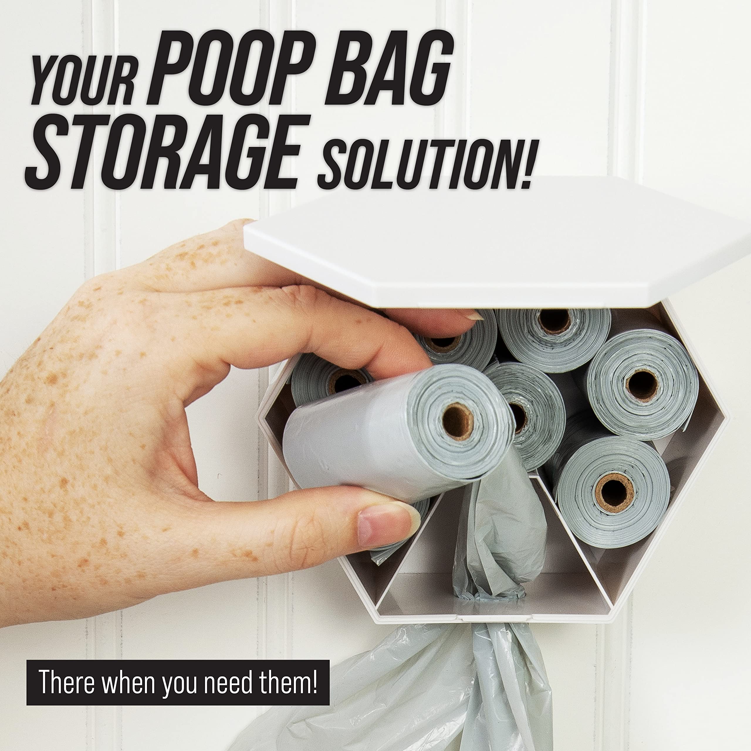 Leash Boss unscented bags in a 120-count pack for convenience