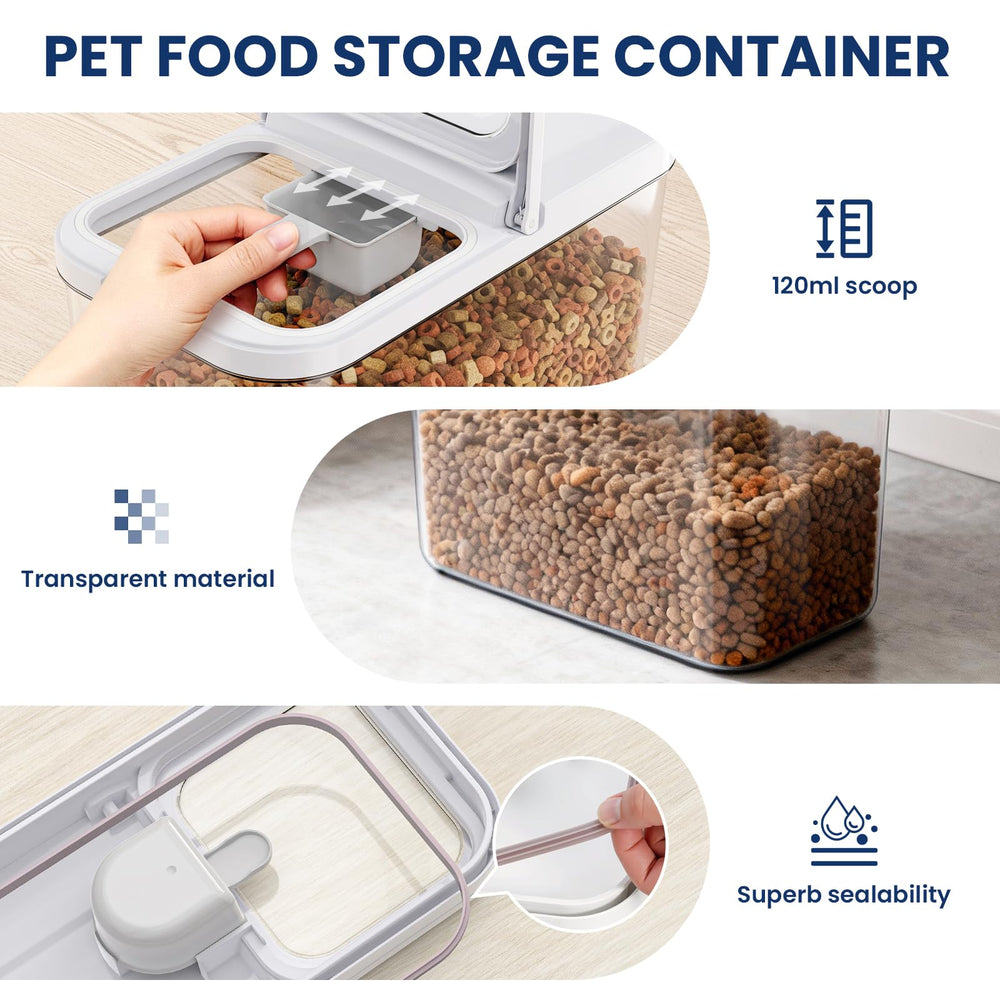 LEAWALK 1-cup measuring scoop for precise portions of pet food