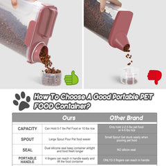 LEAWALK BPA-free PP plastic ensures durable, safe storage for everyday use.