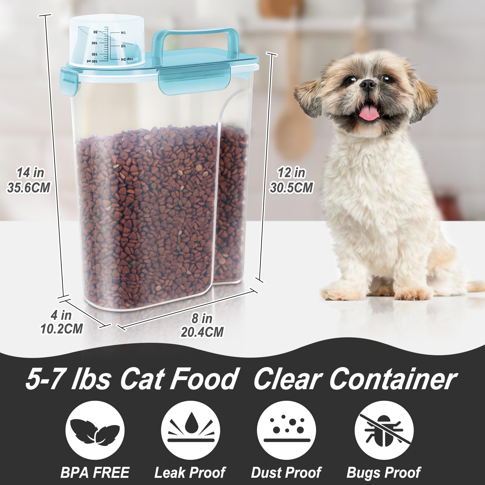 LEAWALK BPA-free PP plastic for safe storage