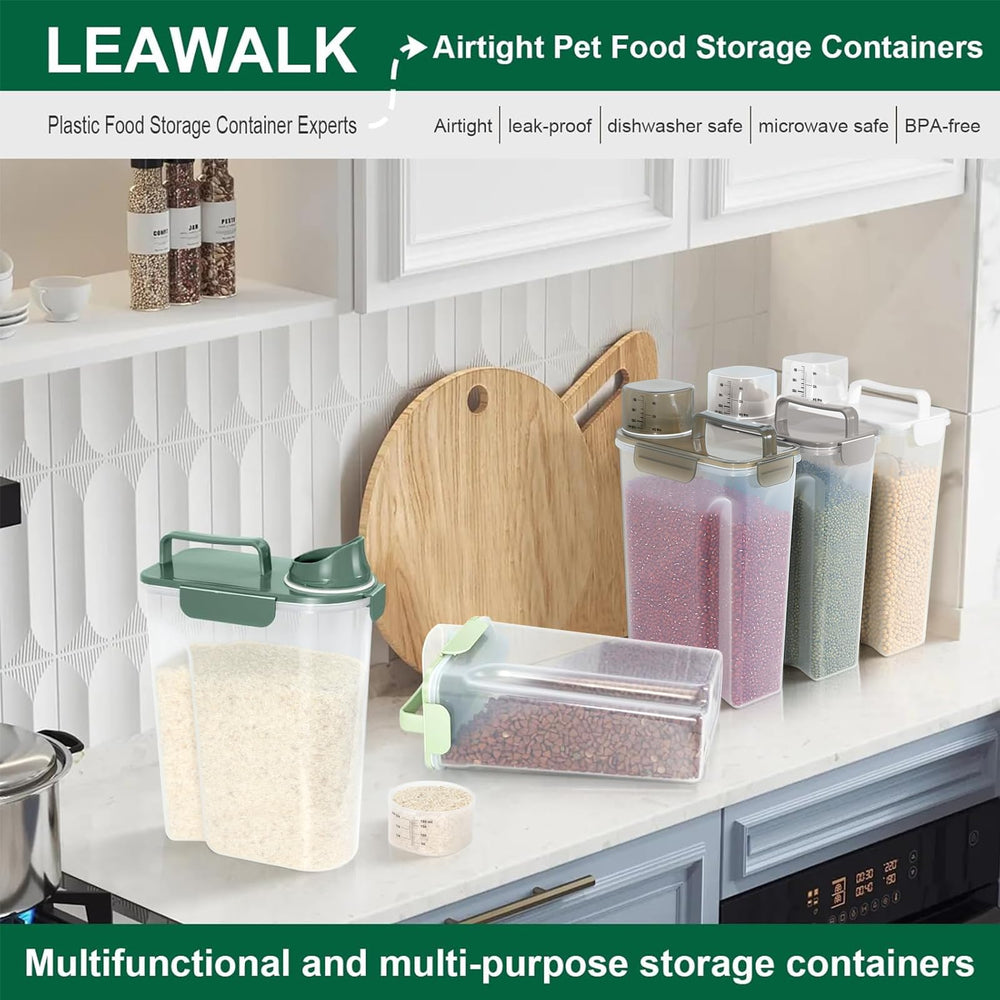 LEAWALK easy lid design for quick visibility and access to contents