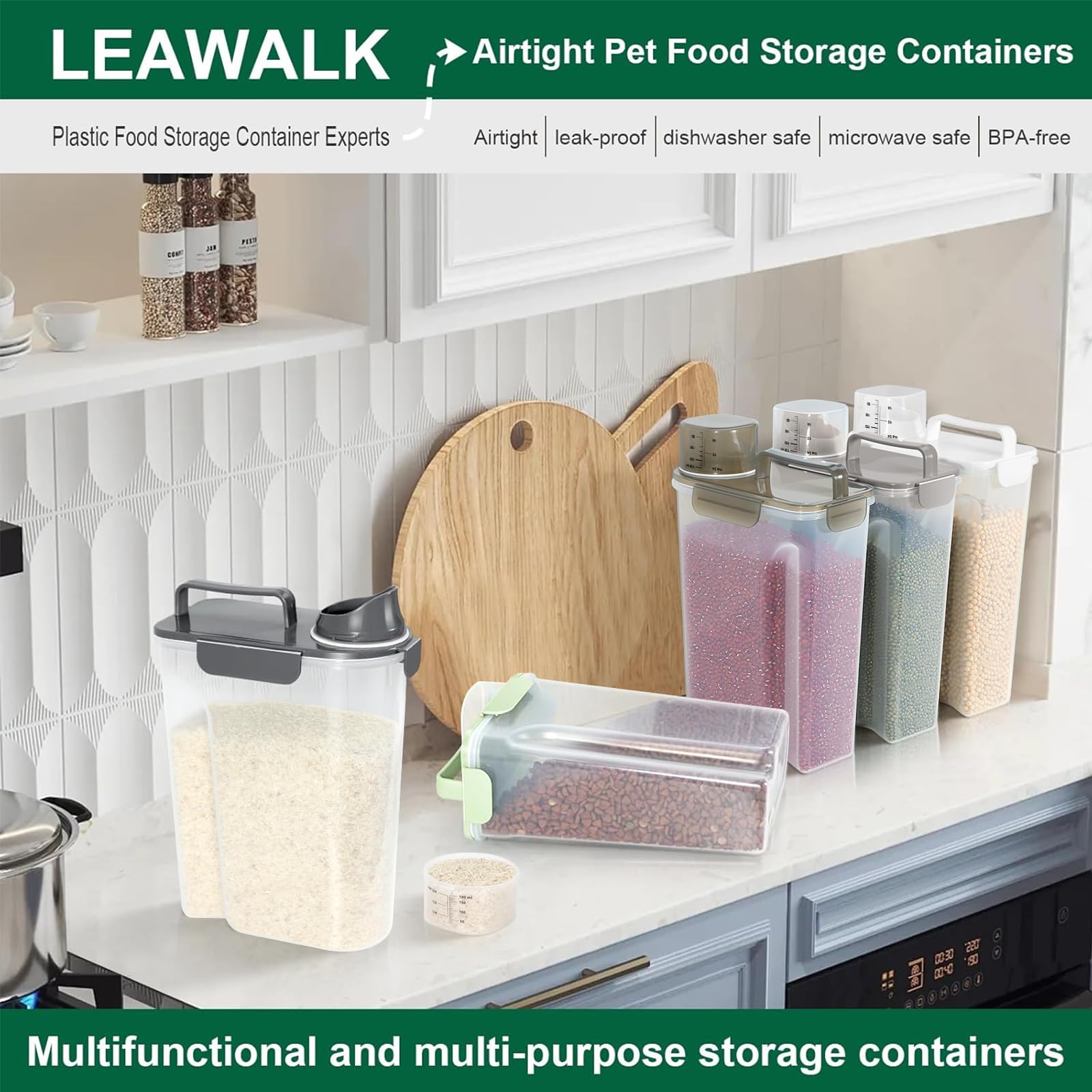 LEAWALK space saving container fits indoors or outdoors