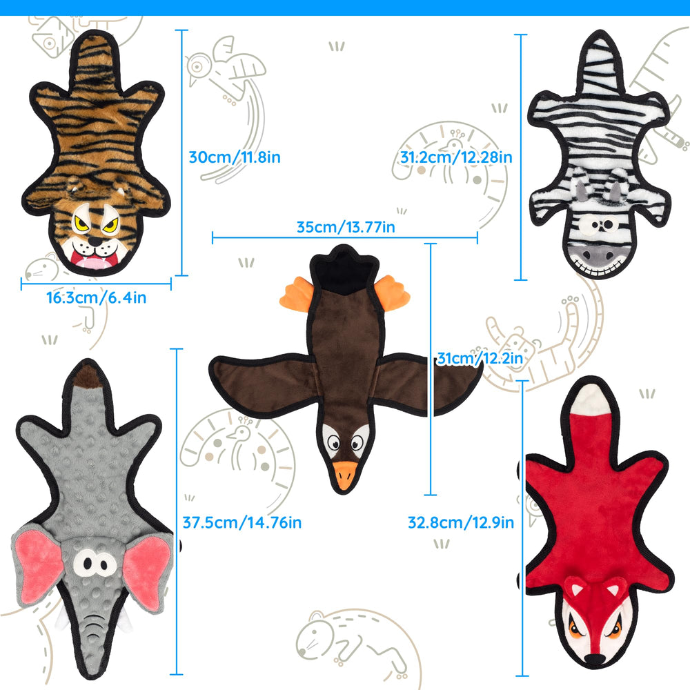 LECHONG bound-edge nylon dog toy showcases rugged construction for tougher chewers.