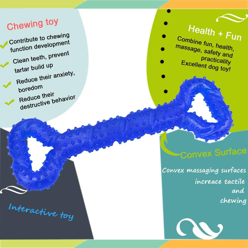 LECHONG durable TPU chew toy designed for aggressive chewers.