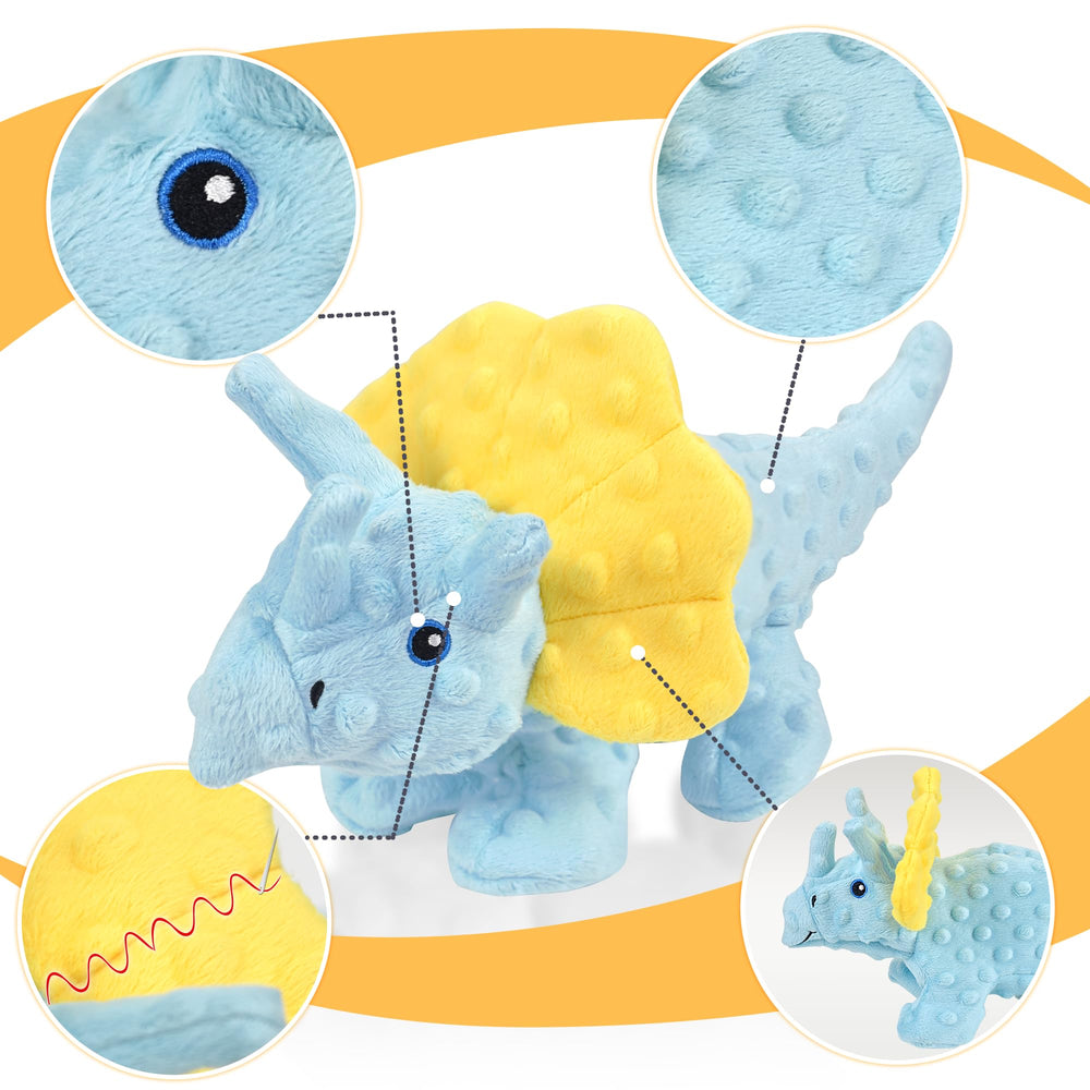 LECHONG No Stuffing Toy Heavy Stitching – dense stitching to extend playtime.