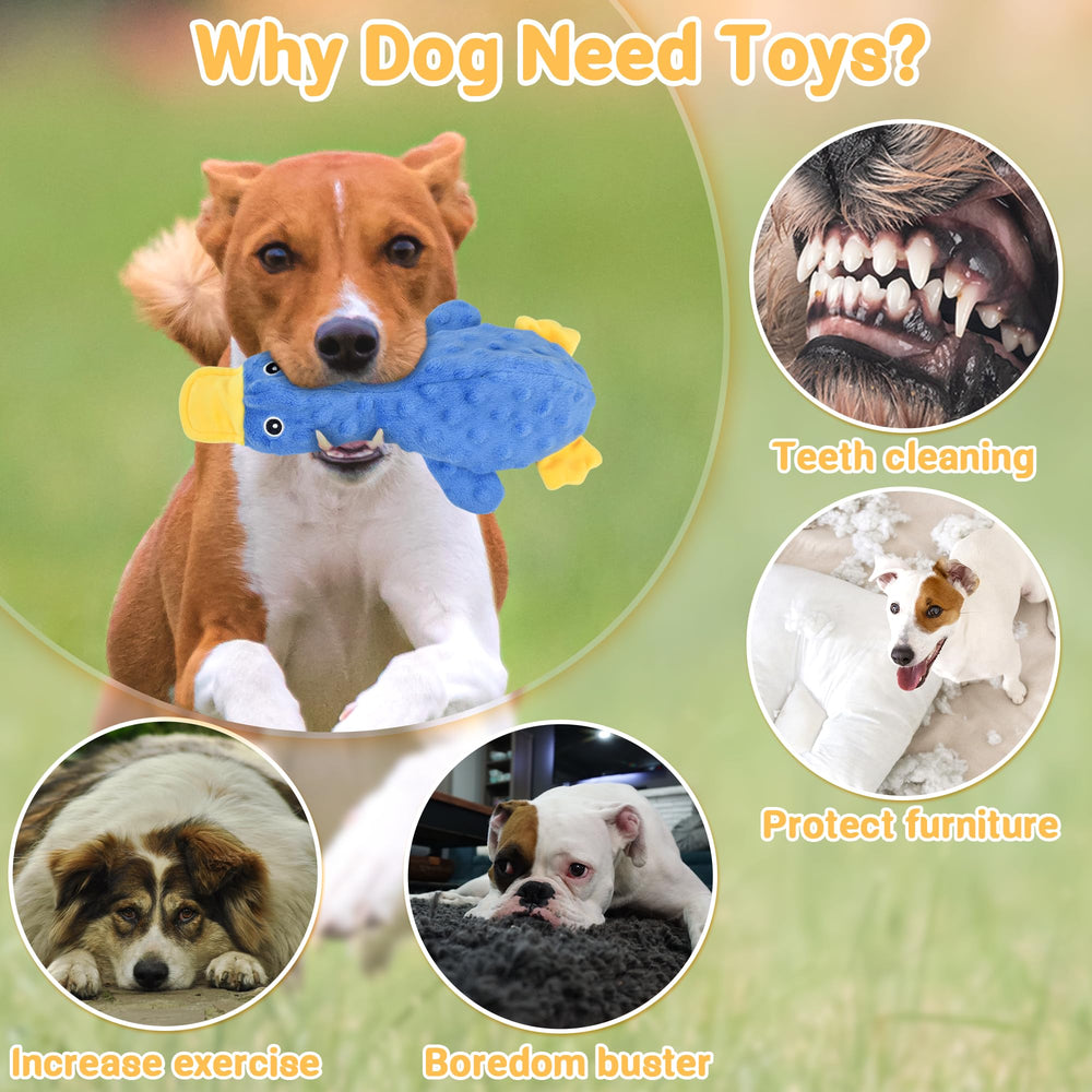 LECHONG No Stuffing Inner Mesh toy – reinforced interior for added durability.