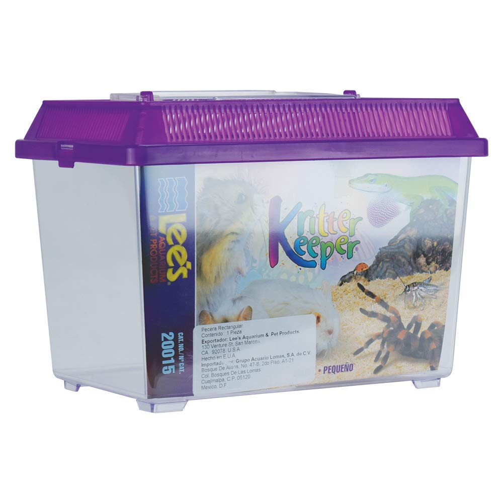Lee's Kritter Keeper vented lid in assorted colors enhances airflow