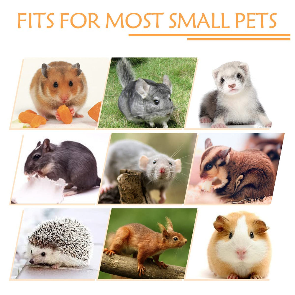 LEFTSTARER Small Pets Bunkbed Hammock maximizes cage space with vertical enrichment.