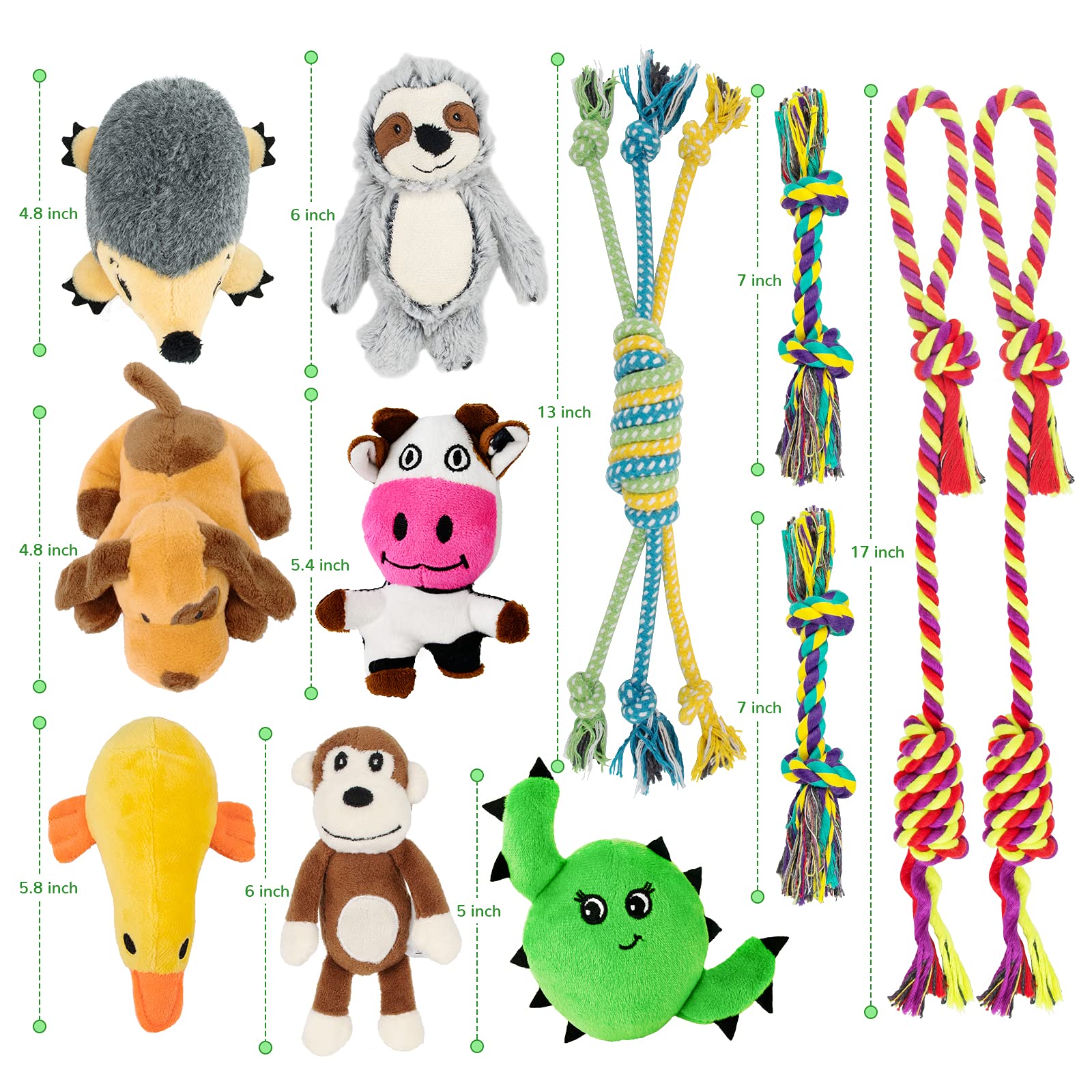 Legend Sandy cotton rope teething toy 2, durable play for puppies