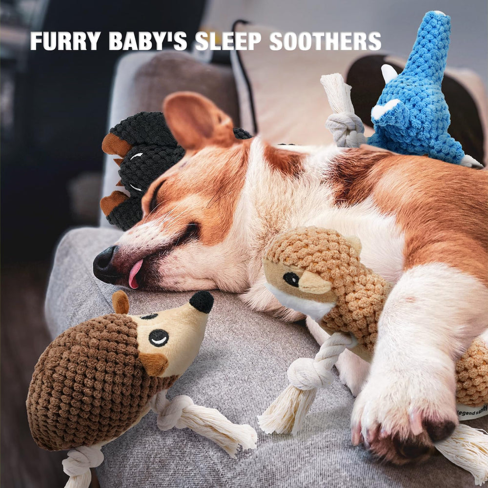 LEGEND SANDY rope-legged tug toy supports interactive play