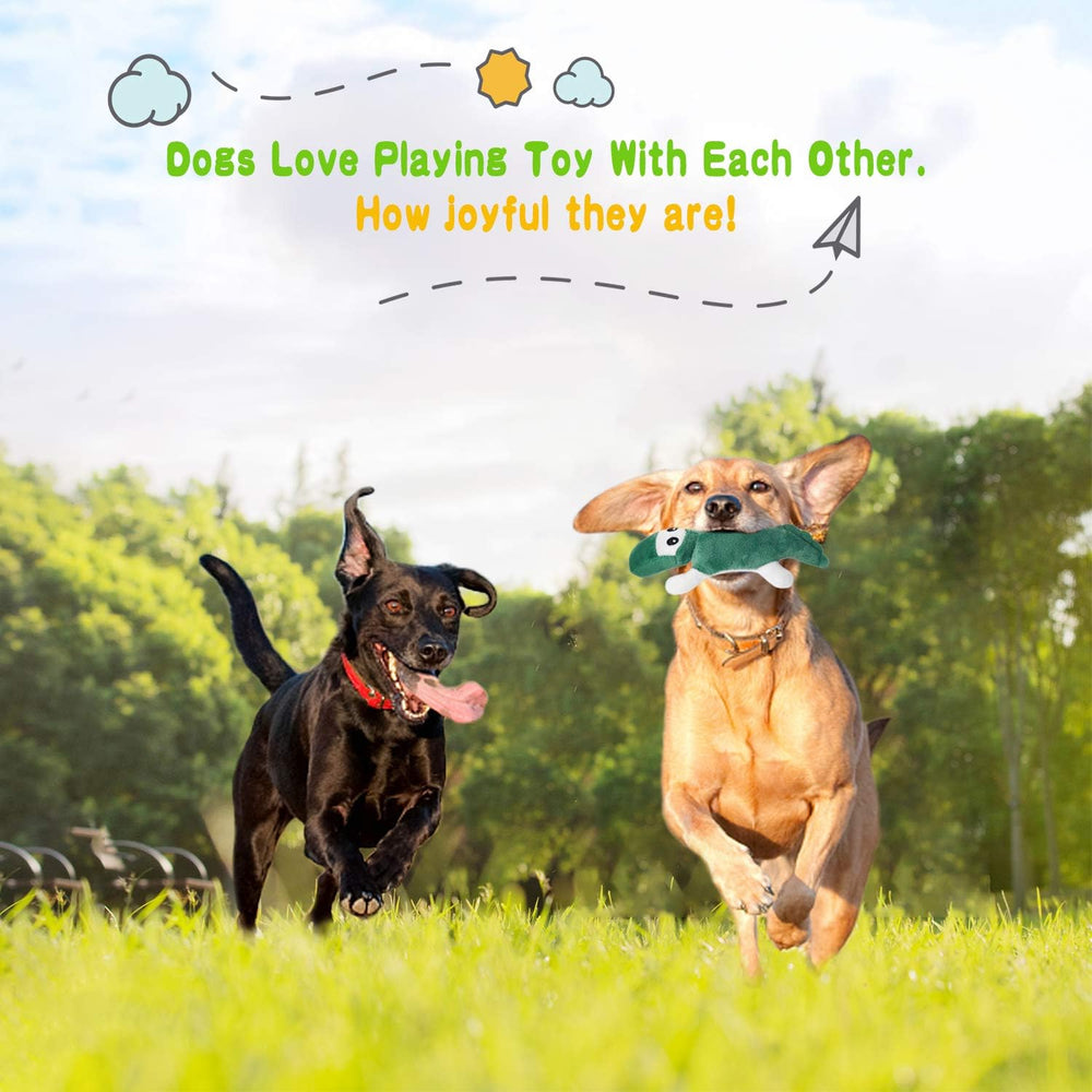 Legend Sandy lobster dog toy provides durable squeaker for long-lasting entertainment.