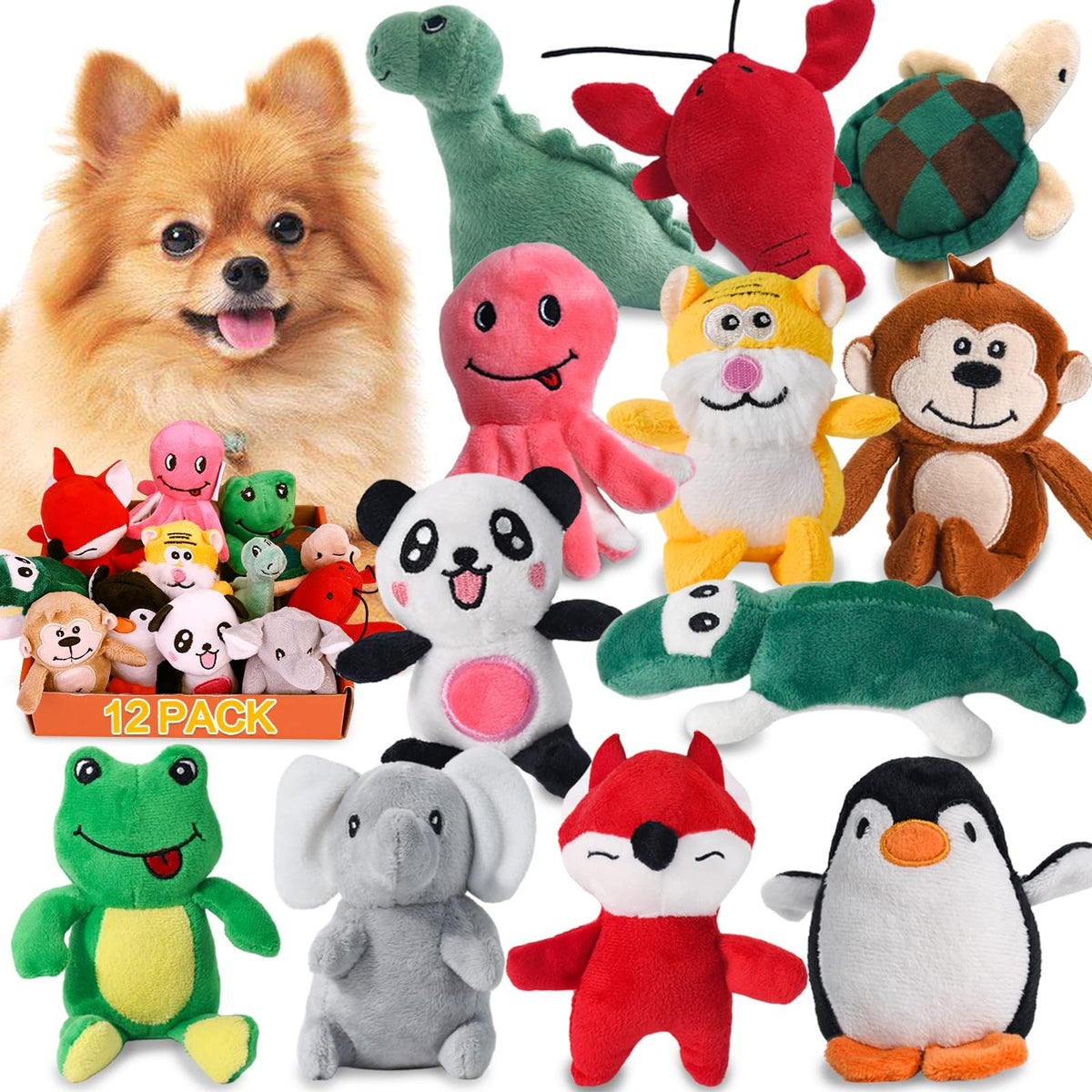 Legend Sandy panda dog toy for interactive play and teething comfort.