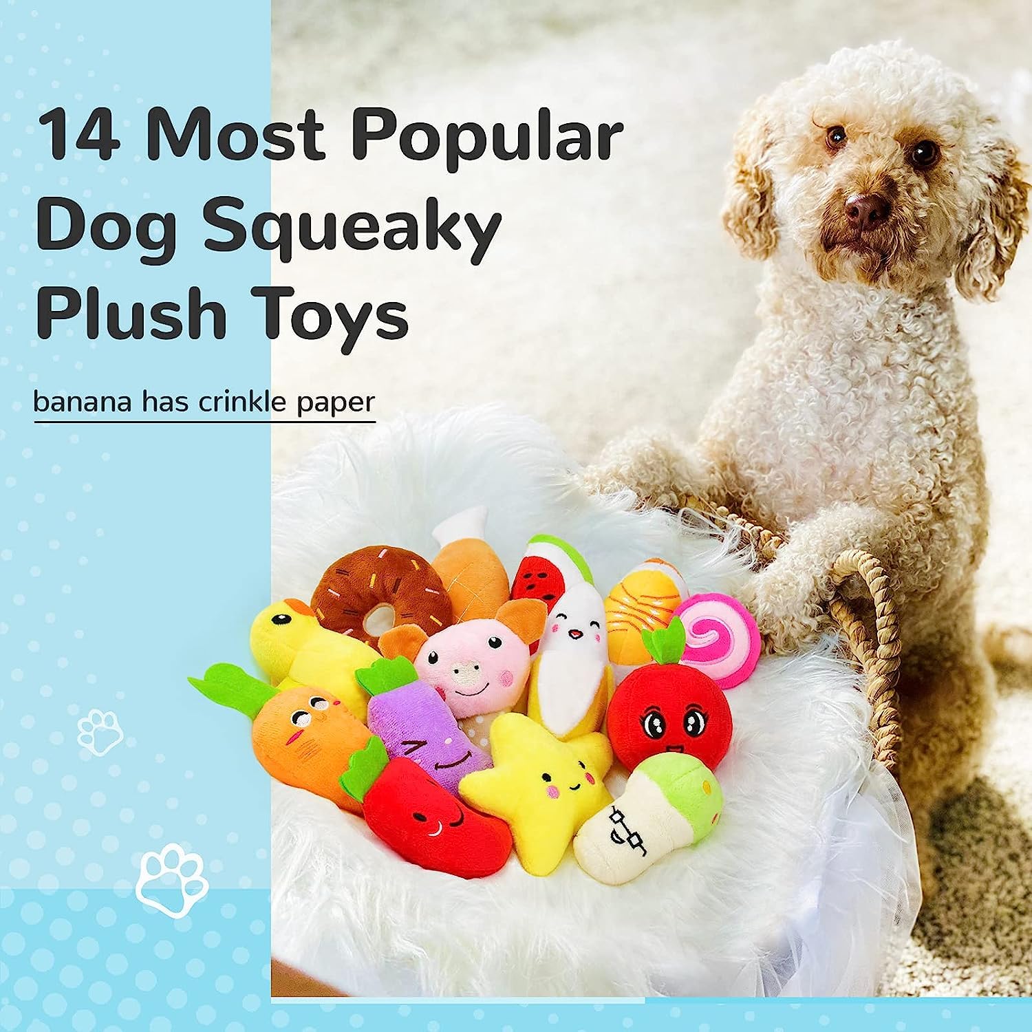 LEGEND SANDY squeak pumpkin toy; bright color and fun sound.