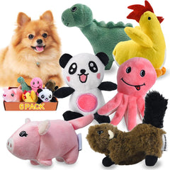 LEGEND SANDY squeaky panda toy for small dogs promotes engaged play and teething-friendly fun.