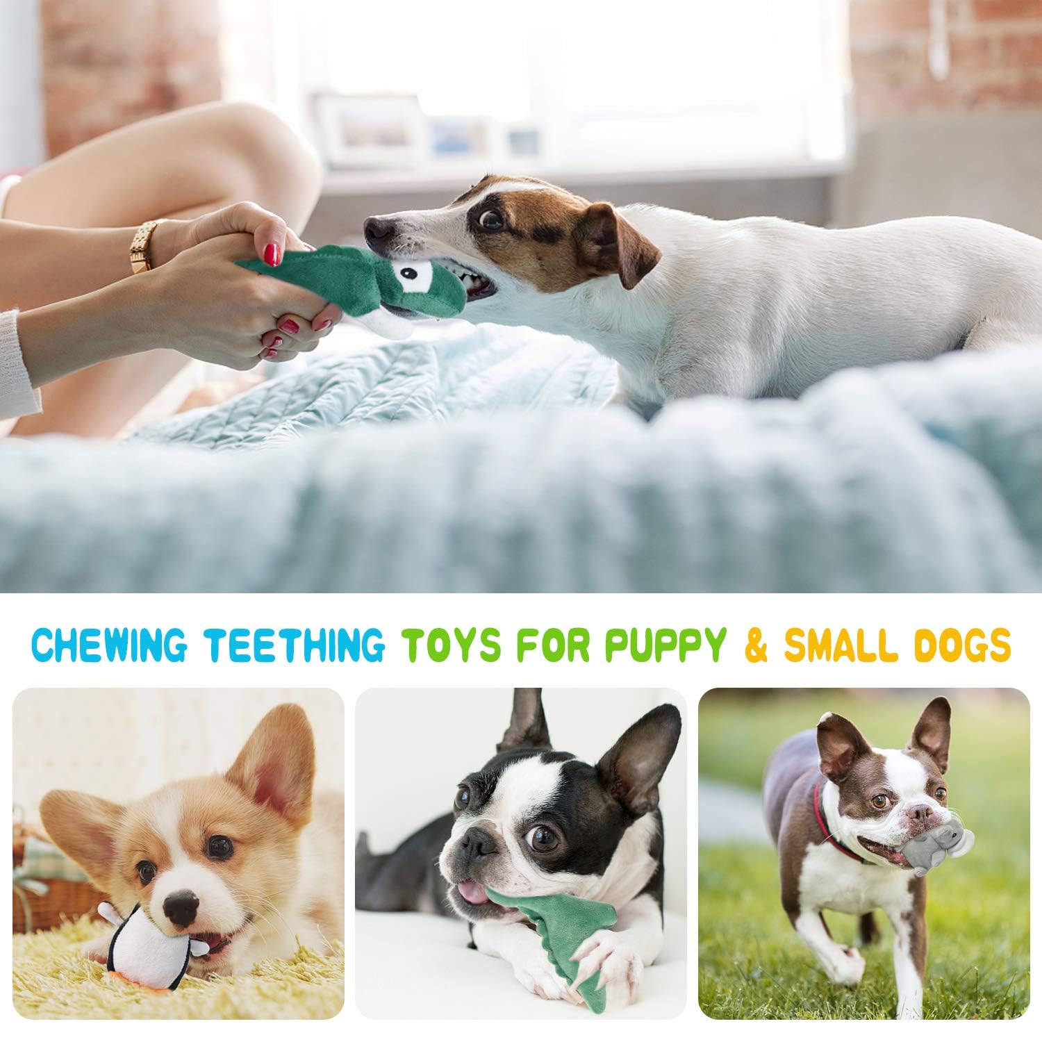 Legend Sandy tiger dog toy encourages active play and bite training.