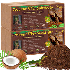 Legigo coconut fiber brick soaking to expand for reptile bedding.