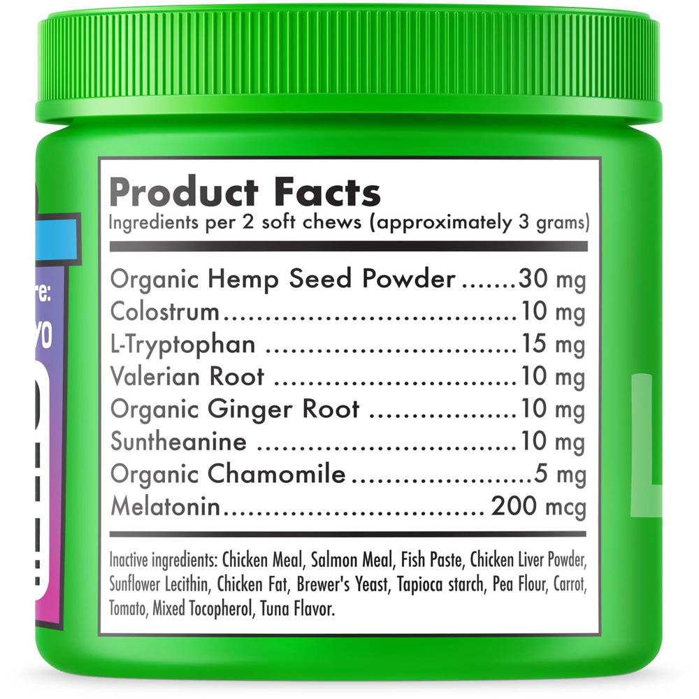 LEGITPET Cat Calming Treats aid during separation and new environments.