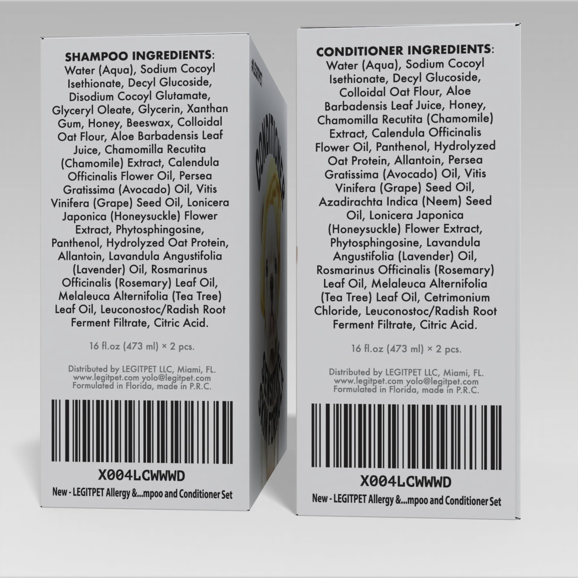 LEGITPET Cruelty-free logo signaling ethical grooming choice