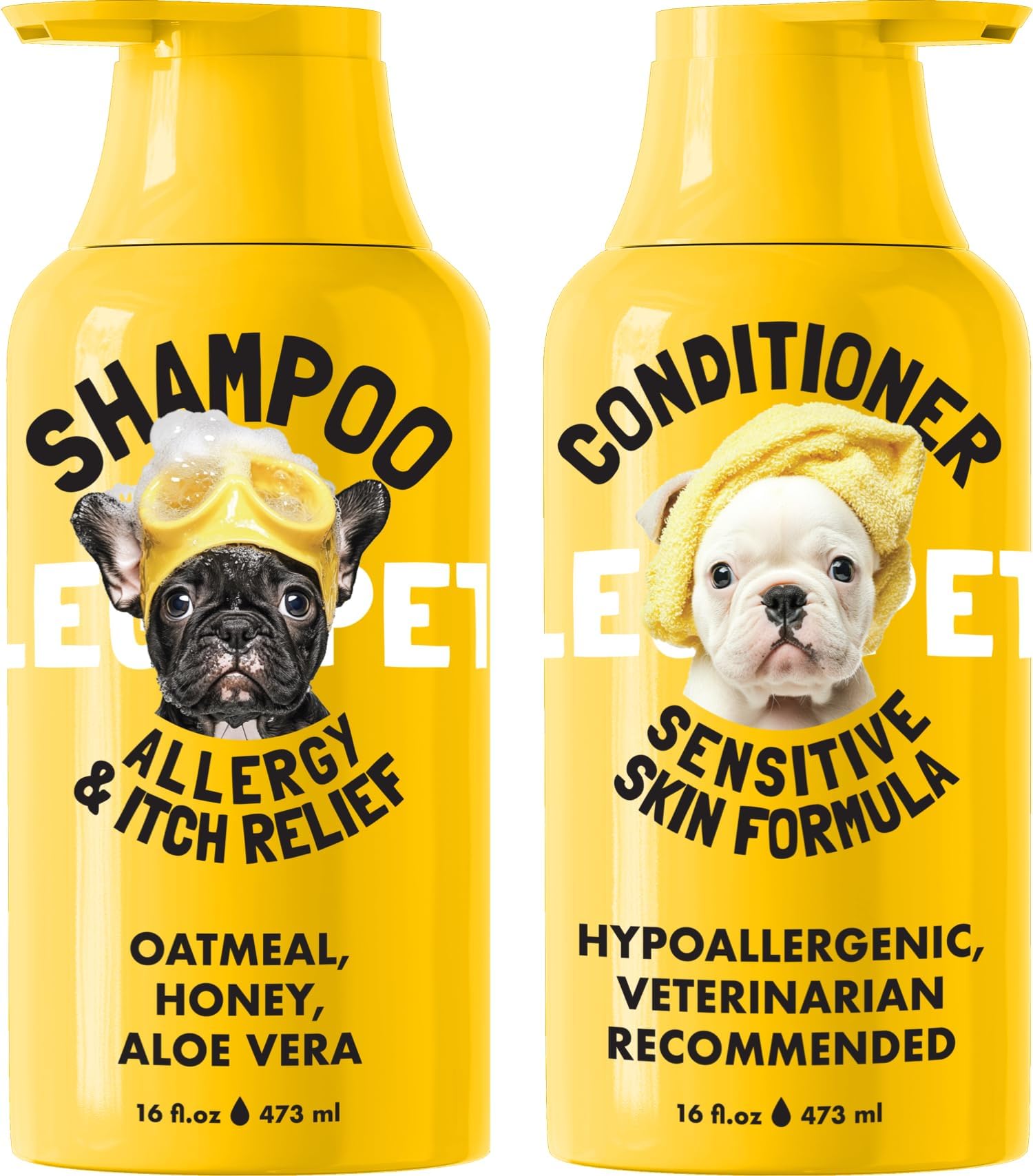 LEGITPET Oatmeal Shampoo bottle front for gentle coat care idea