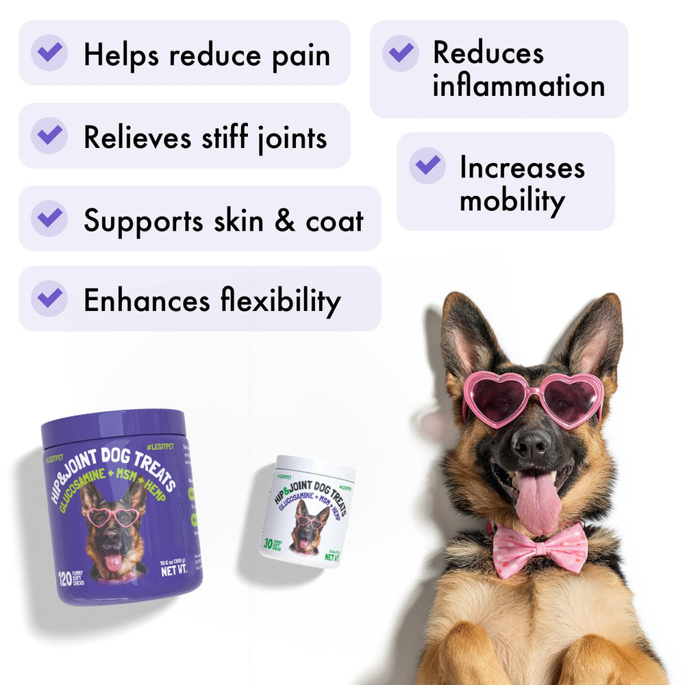 LEGITPET soft chews close-up showing duck flavor and easy administration