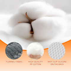 LEHNI non-slip travel pet mat stays securely in place.