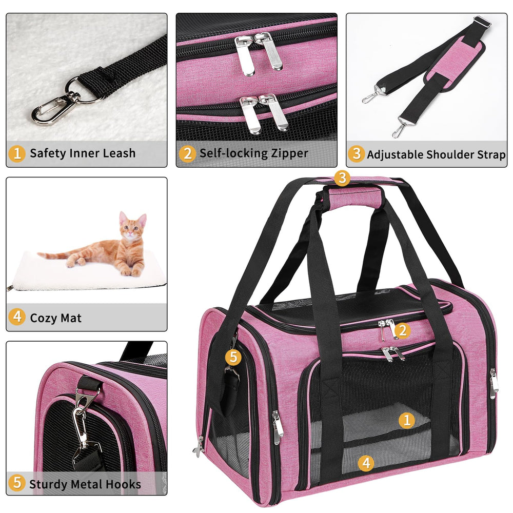 Removable washable mat inside LEHNI carrier for quick cleaning
